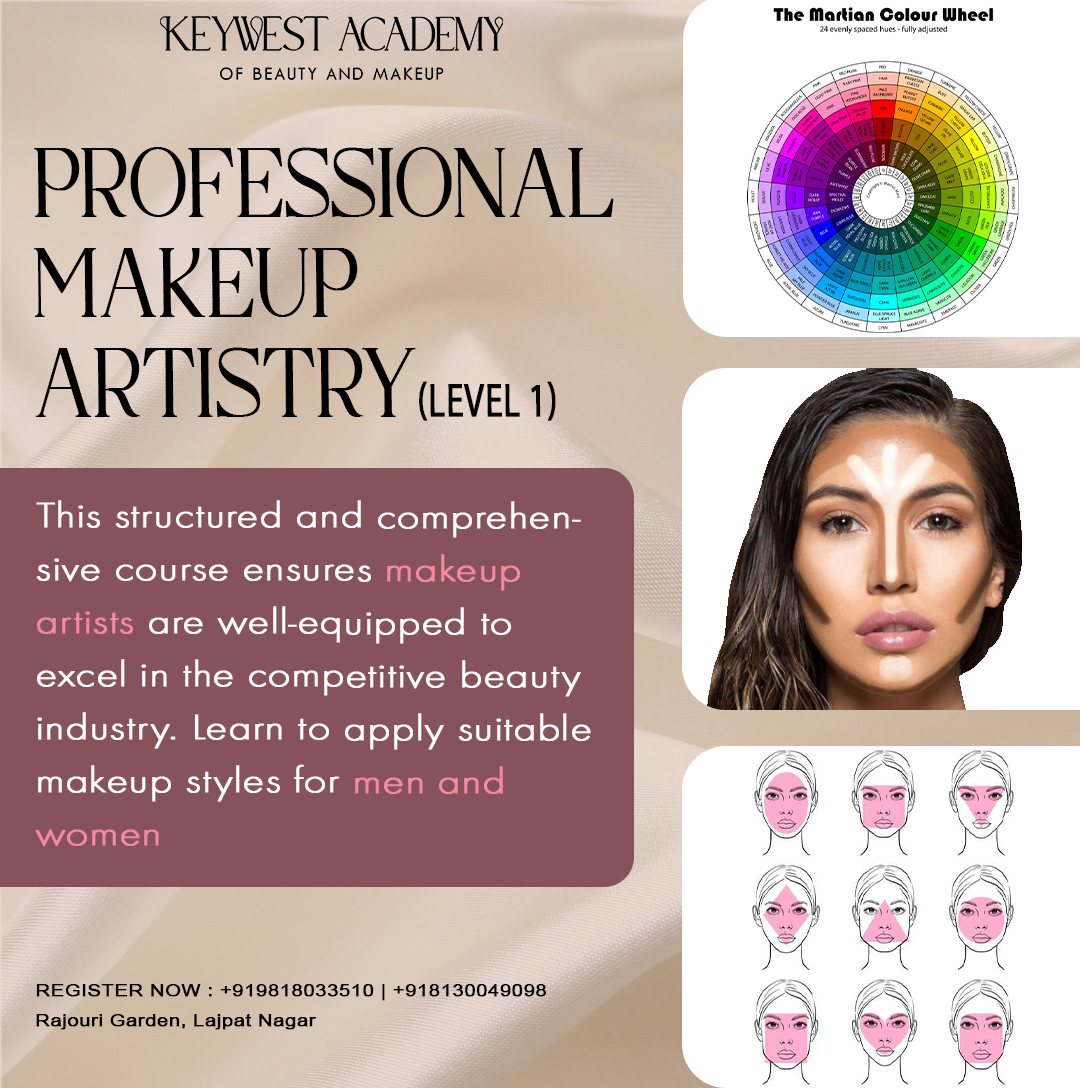 PROFESSIONAL MAKEUP ARTISTRY COURSE BEAUTY & BRIDAL <Level 1>