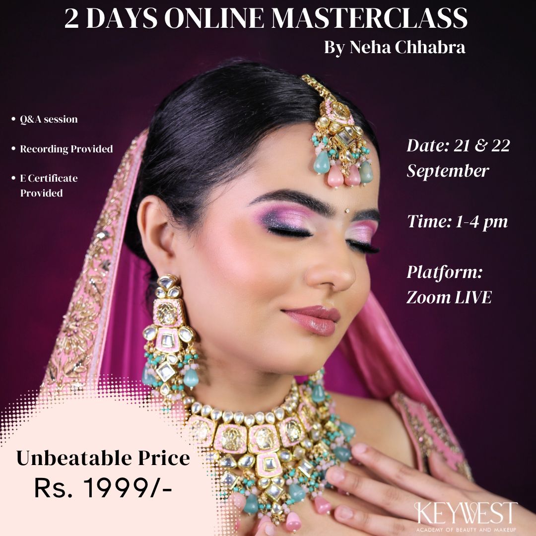 2 DAY ONLINE BRIDAL MAKEUP MASTERCLSS